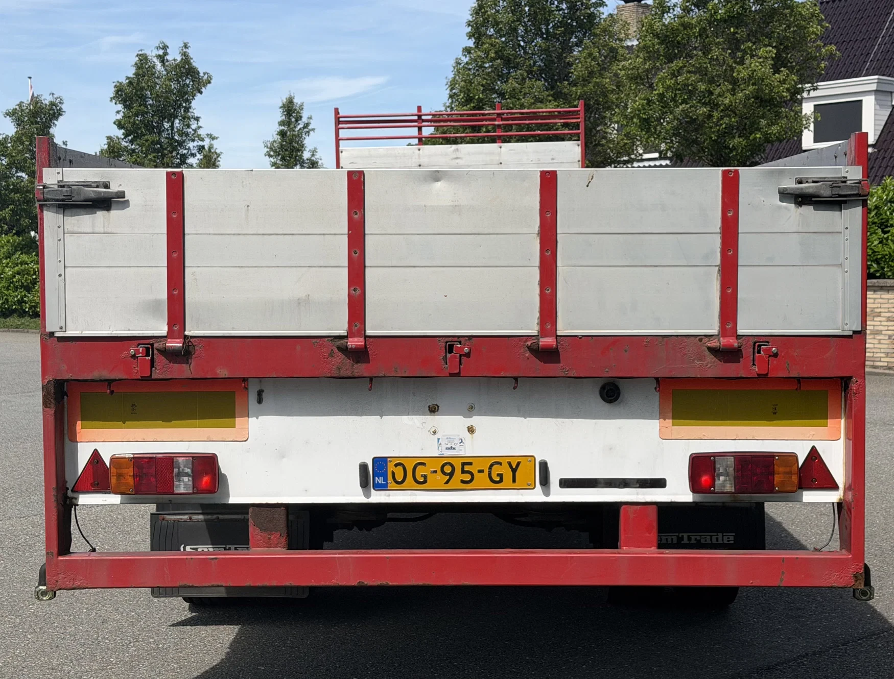 DRACO 2000 - TXA 122 STUURAS 1045x249 CM BINNEN KLEPPEN CITY TRAILER immagine 4