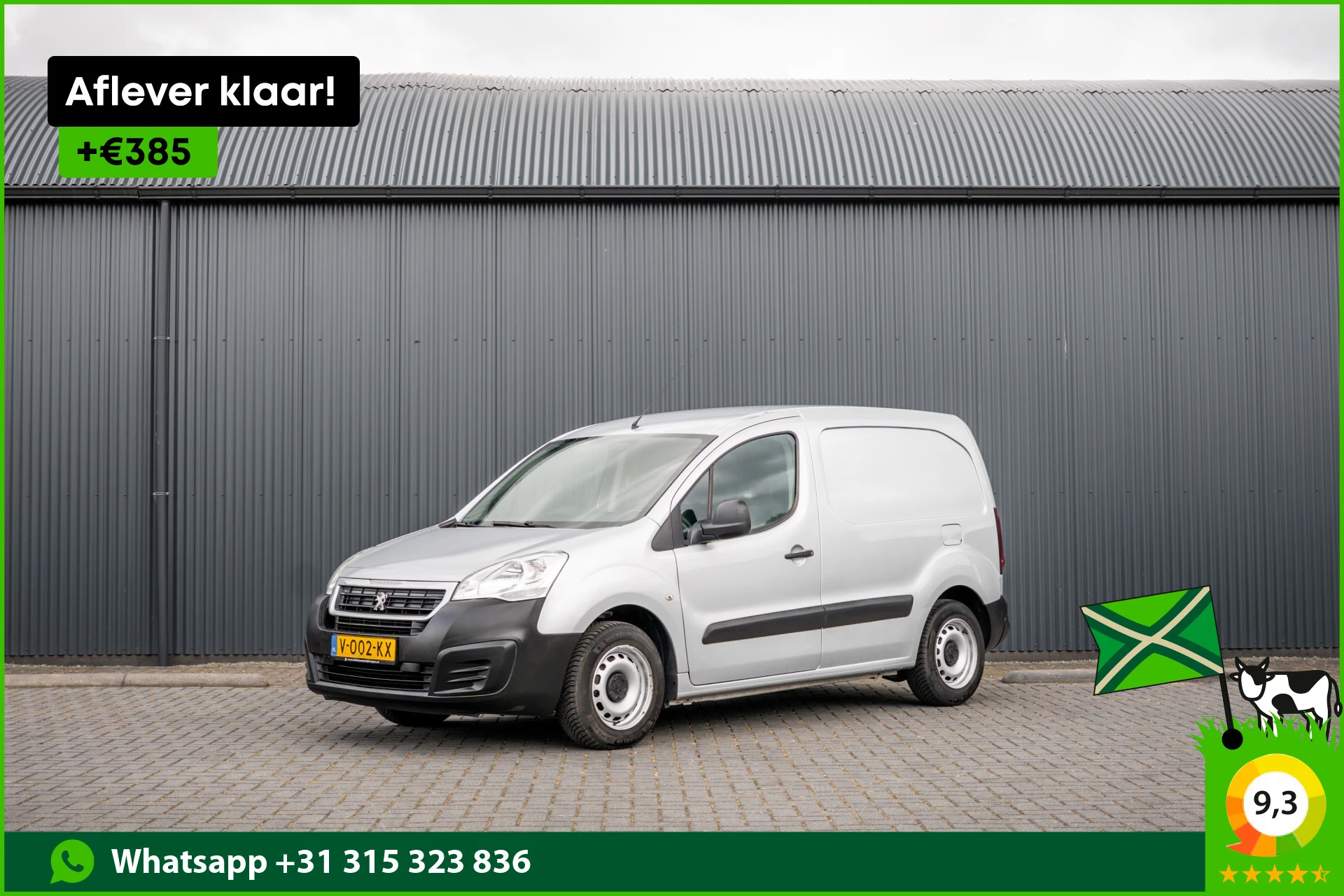 Peugeot Partner 2018 - 1.6 HDi BlueHDi 75 | Cruise | Airco afbeelding 1
