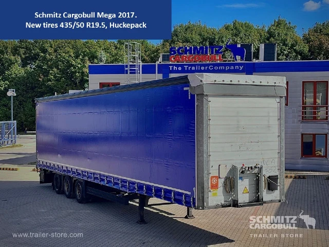 Schmitz Cargobull Semitrailer Curtainsider Mega 2017 afbeelding 1