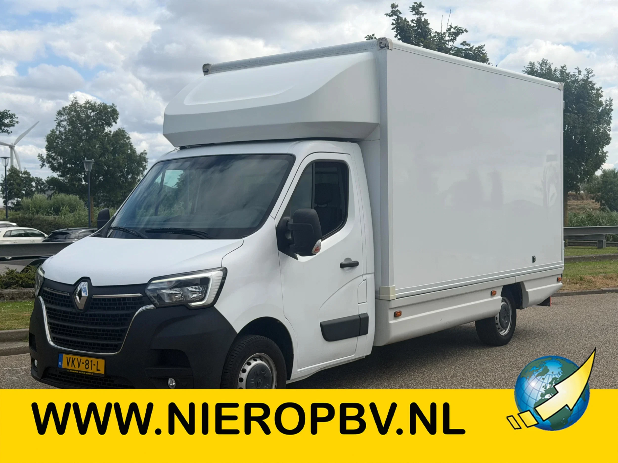 Renault Master 2021 - 2.3DCI Bakwagen Laadklep Zeideur Airco Cruisecontrol 165PK EURO 6 afbeelding 1