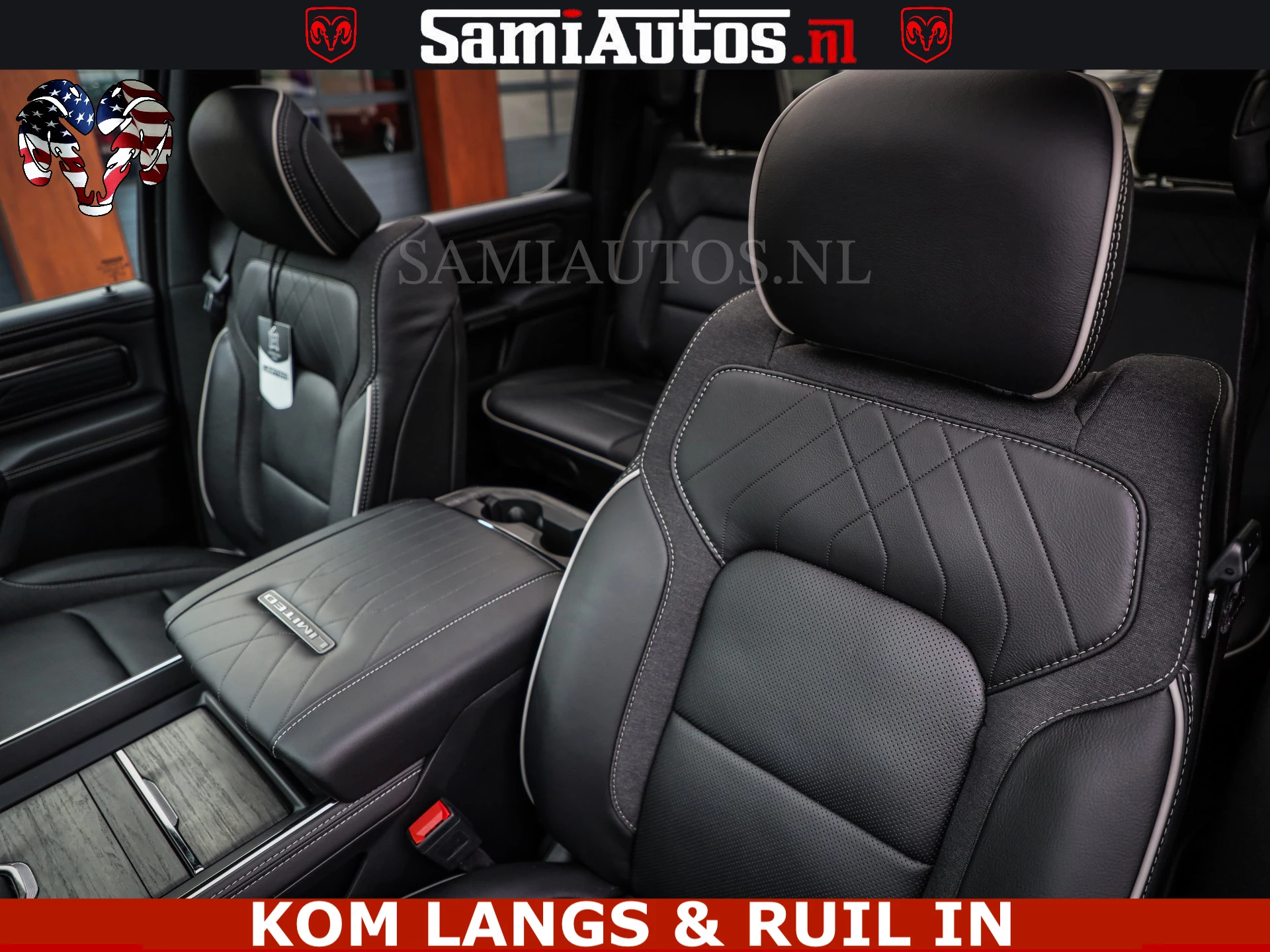 Dodge Ram Pick-Up 2024 - LIMITED SPORT H.O 540HP 706Nm | Massage + Full Option | De Meest Luxe en Volle in zijn Klasse | imagem 8