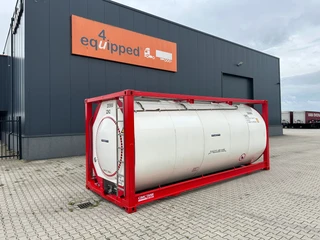 CIMC 2008 - 20FT ISO / 24.960L / 1-COMP / 3 BAFFLES / UN PORTABLE T11 / 22K2 / 5Y test: 12-2027 te koop