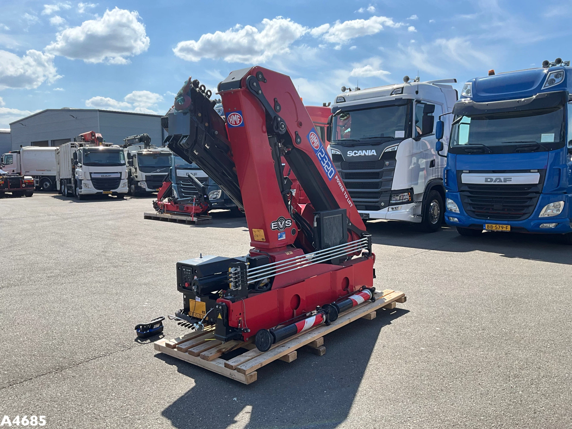 HMF 23 Tonmeter laadkraan NEW & UNUSED! 2022 afbeelding 3