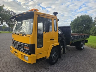 Volvo FL 611 1987 - Tipper Manual Dieselpump Steel Suspension te koop
