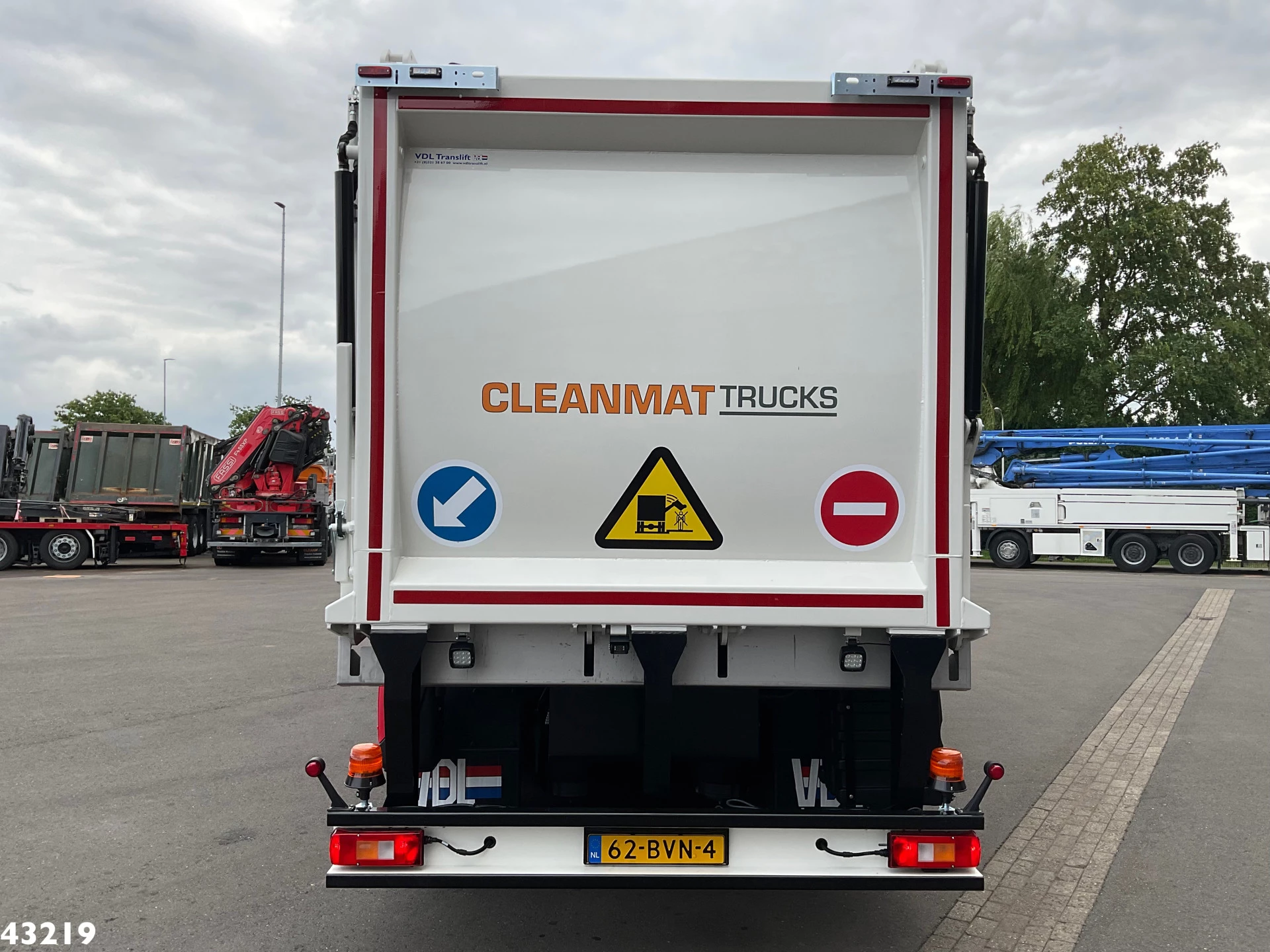 Volvo FE 350 VDL Translift zijlader met Jama Diftar! 2023 immagine 10