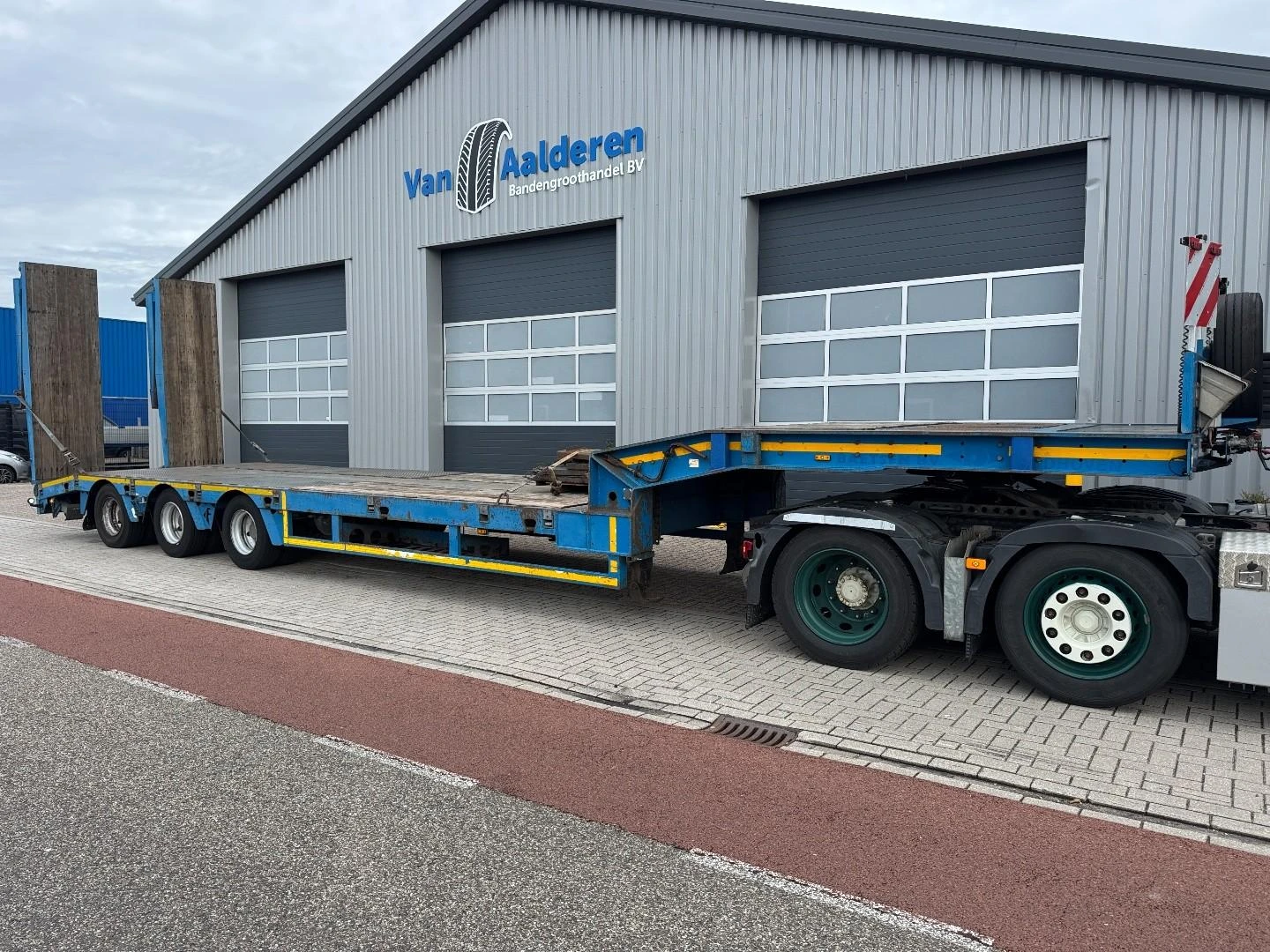 Faymonville STN 30, 85 cm High, Extandable in Wide, Hyd- Ramps 480, Steering Last Axle 2003 afbeelding 1