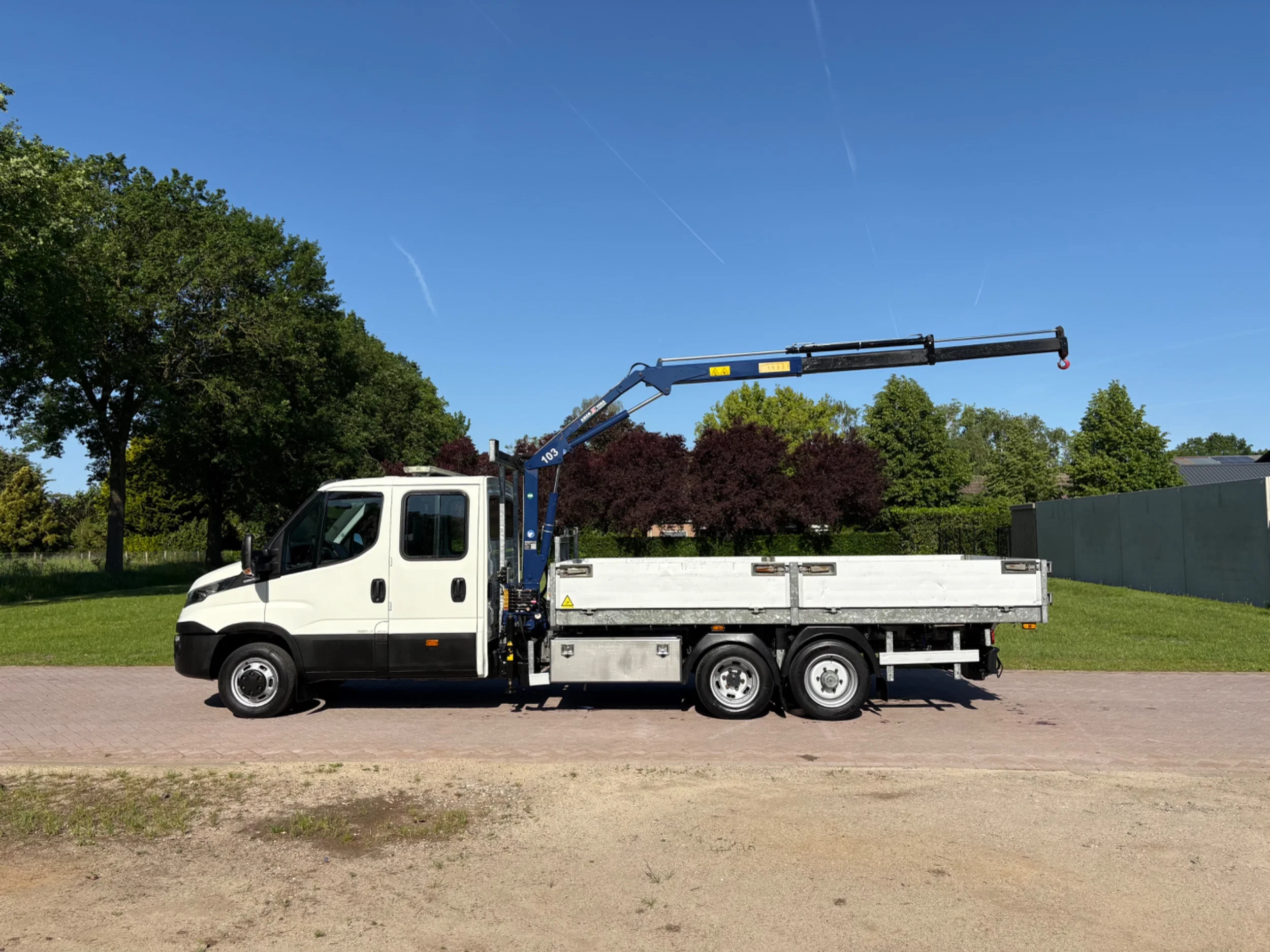 Iveco Daily 2016 - 50 17+ clixtar Kipper met kraan C1E RIJBEWIJS obrázek 3