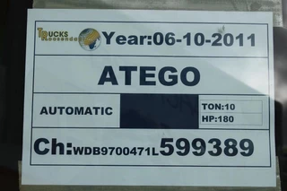 Mercedes-Benz Atego 2011 - N/A image 36