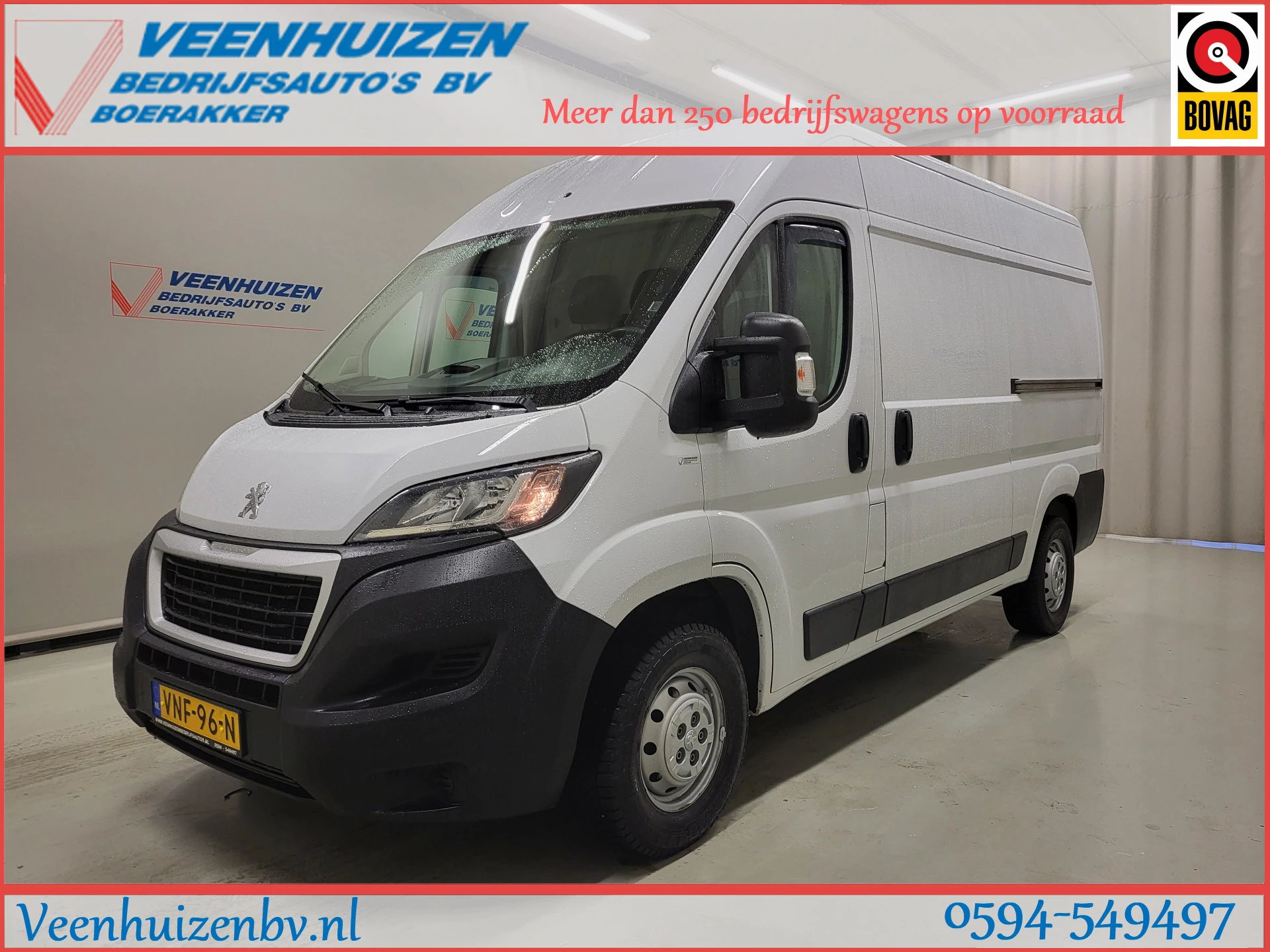 Peugeot Boxer 2021 - 2.2BlueHDi 120pk L2/H2 Euro 6! afbeelding 1