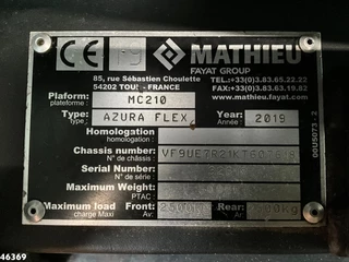 Mathieu MC 210 Azura Flex Euro 6 2019 - N/A imagem 19