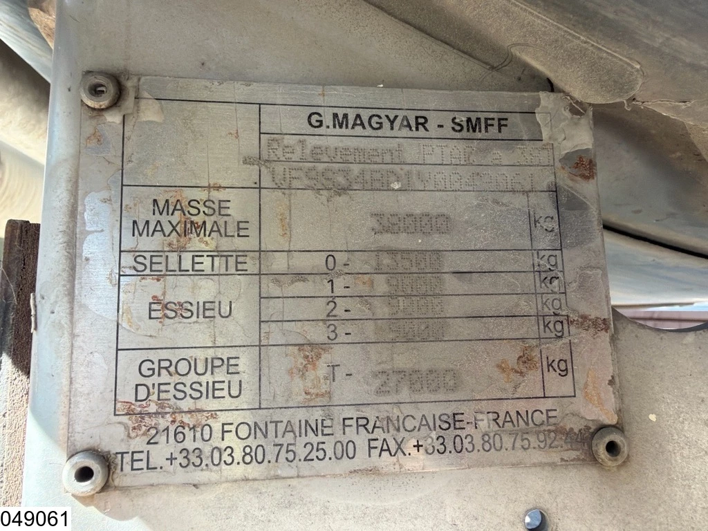 Magyar 2000 - Bitum 31.000 Liter, 1 Compartiment afbeelding 4