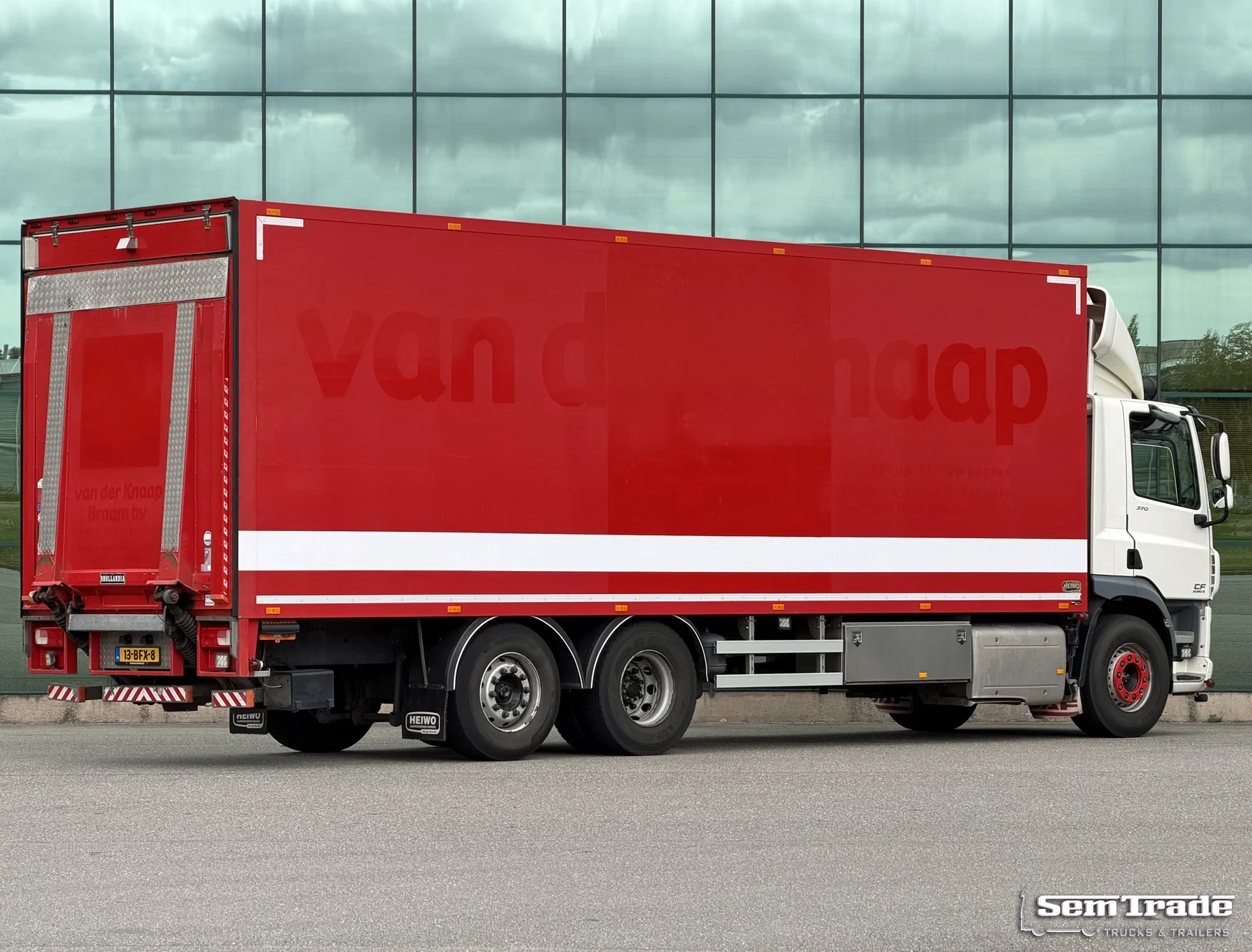 DAF CF 370 2015 - FAN HEIWO BAK DHOLLANDIA 3000 KG. ACHTERSLUITKLEP SMART TACHO 2 NL-TRUCK afbeelding 4