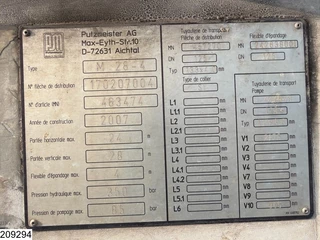 Mercedes-Benz N/A 2008 - Axor 2633 6x4, Putzmeister, Bladgeveerd, Steel spring obrazek 15