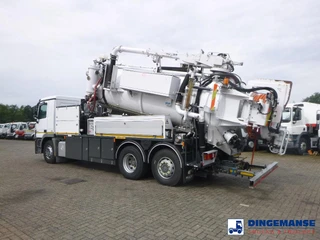 Mercedes-Benz Actros 2013 - 2541 6x2 RHD E5 Huwer vacuum tank / hydrocureur 12 m3 imagen 3 miniatura