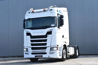 Scania S 2019 - S500 NGS 4x2NB - NEW TACHO - ADR FL - HYDRAULIC SYTEM - RETARDER - FULL AIR/ 4 POINT REAR - LEATHER SEATS - ALCOA'S - LED - te koop