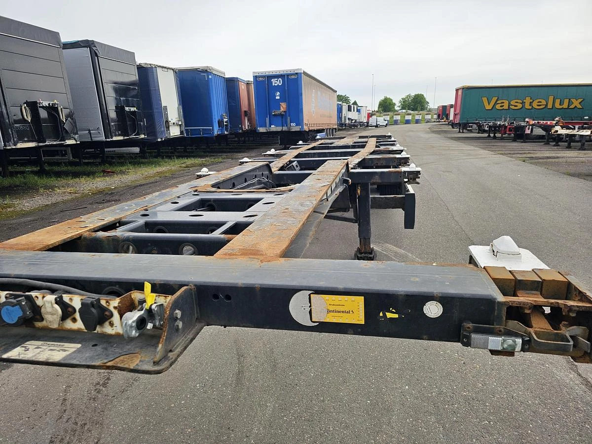Krone SD | 40 FT|2 X 20 FT | BACK SLIDER |HIGHCUBE.| APK /TUV 24-03-2027 |5 PIECES. 2015 изображение 29