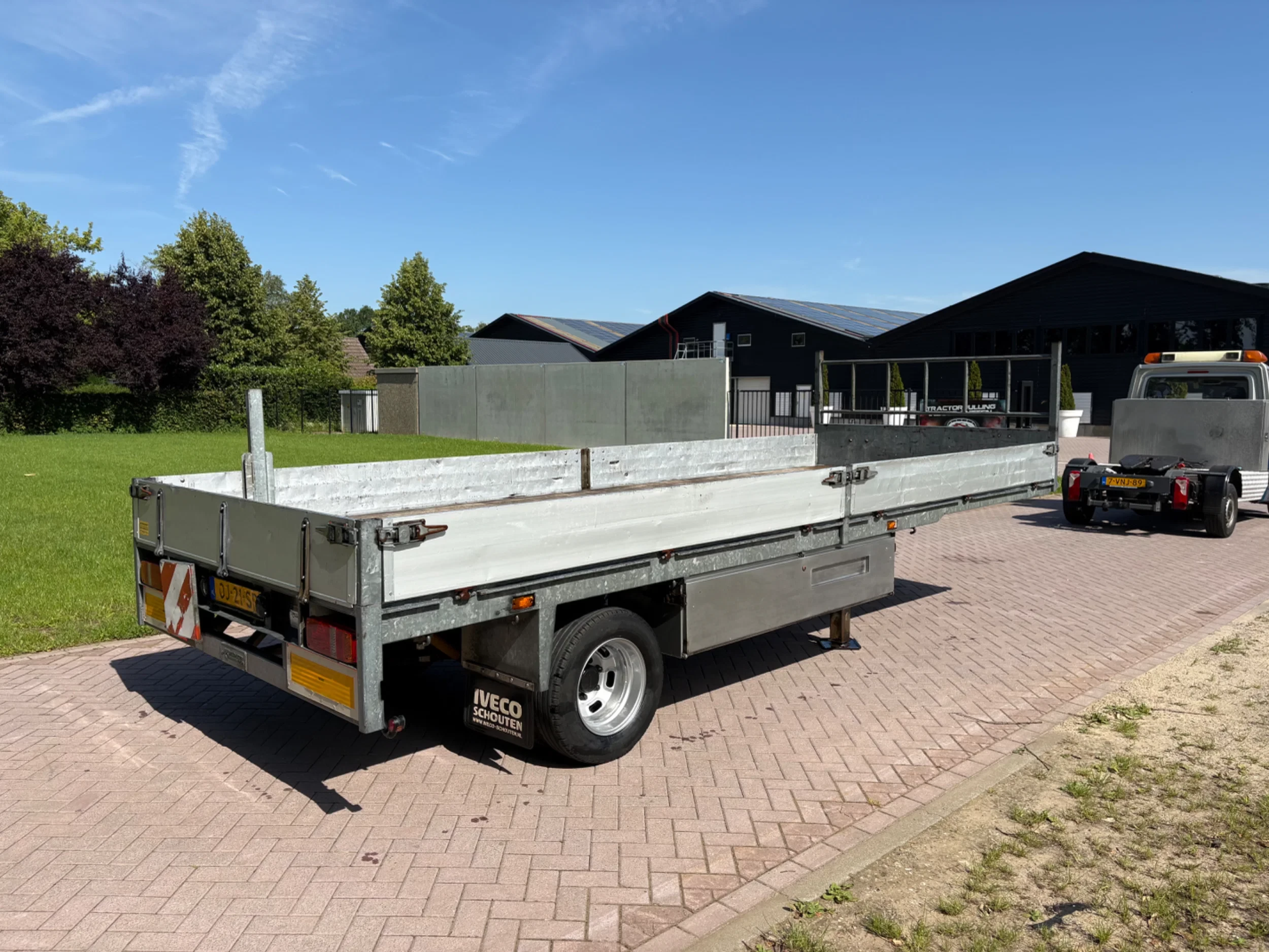 Veldhuizen 2007 - platform BE oplegger met aluminium zijboorden image 6