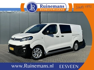 Citroën Jumpy 2021 - 2.0 BlueHDI 180 PK / AUTOMAAT / L3H1 / DUBBEL CABINE / 2x SCHUIFDEUR / TREKHAAK / CAMERA / BLIND SPOT / ECC / CRUISE / 6 PERSOONS te koop