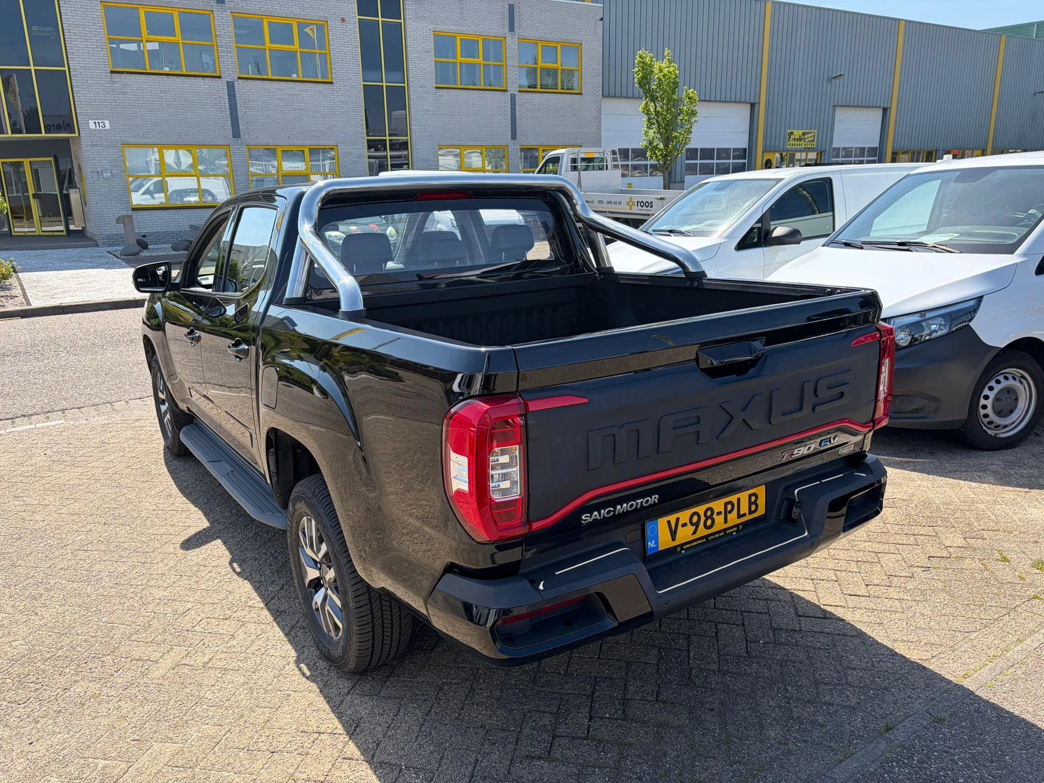Maxus T90 EV 2026 - Maxus Pick-up 89kWh WLTP 470KM Dubbelcabine Grijs Kenteken Automaat Airco CarPlay NIEUW afbeelding 6