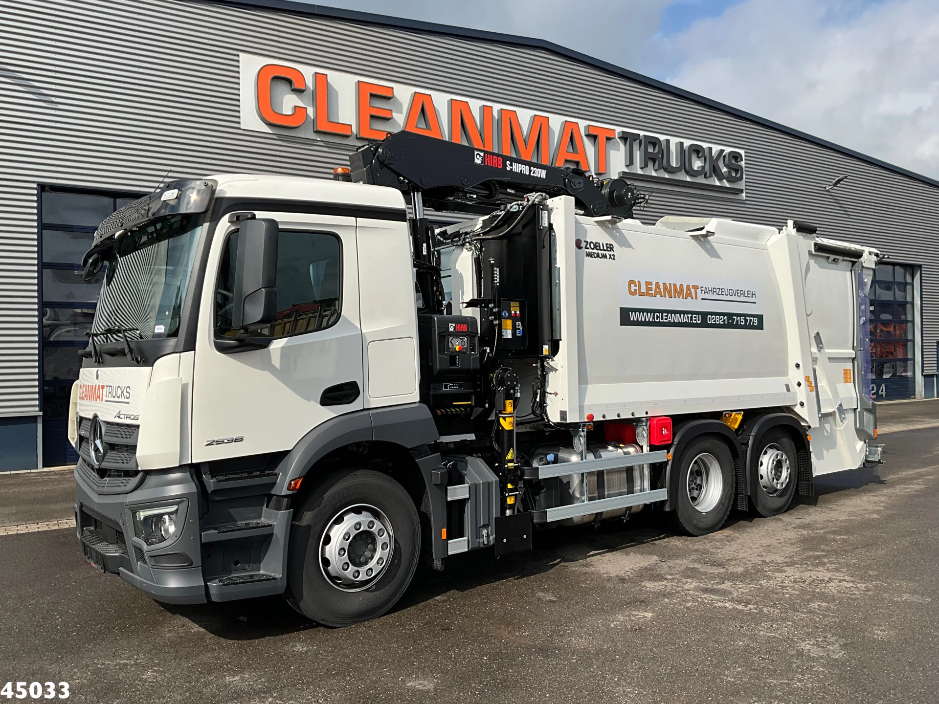 Mercedes-Benz Actros 2025 - 2536 Hiab 23 Tonmeter laadkraan image 7
