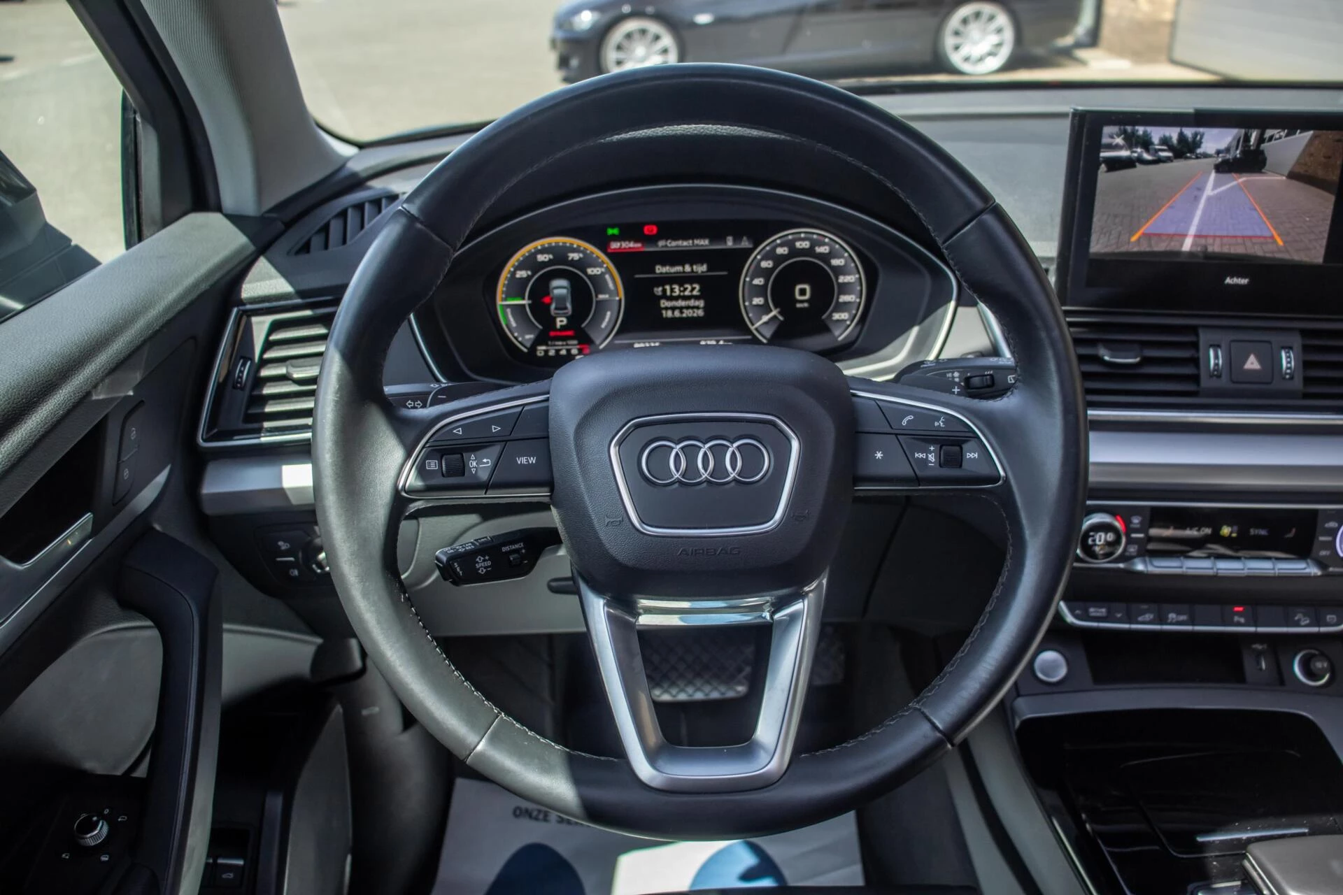 Audi Q5 2021 - 50 TFSI e S-Line, BTW, Leder, Pano, ACC, Trekhaak afbeelding 14