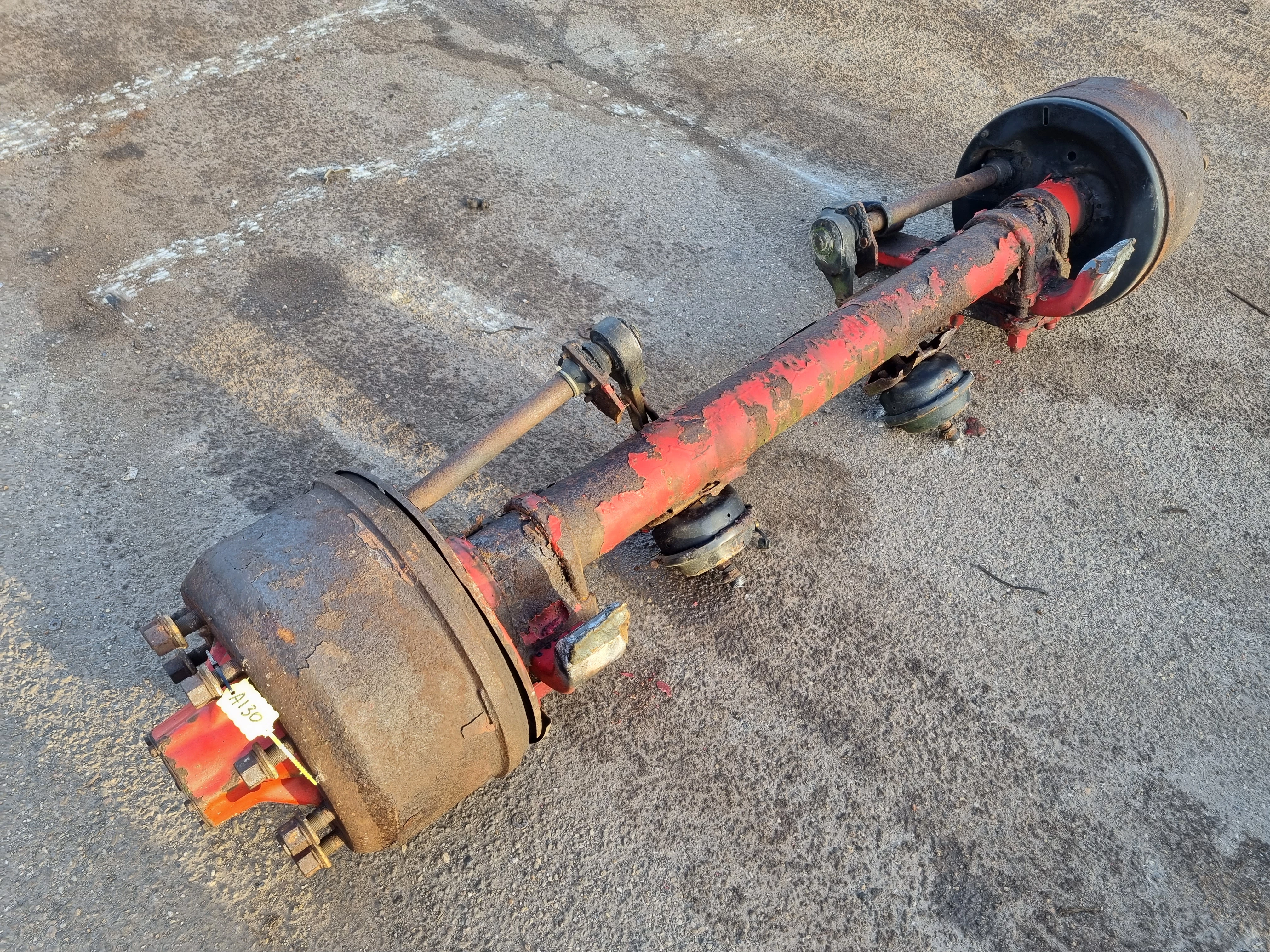 ROR TRAILER AXLE SINGLE TIRE DRUM 2000 obrázek 5