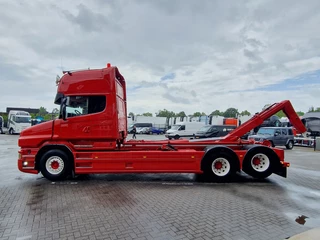 Scania T 2016 - T520 V8 6x2 - AJK Hooklift - New BUFFL interior - Retarder - Full air - Show truck zdjecie 22