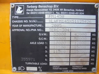 Terberg FM 1450 2006 - 6X4 zdjecie 20