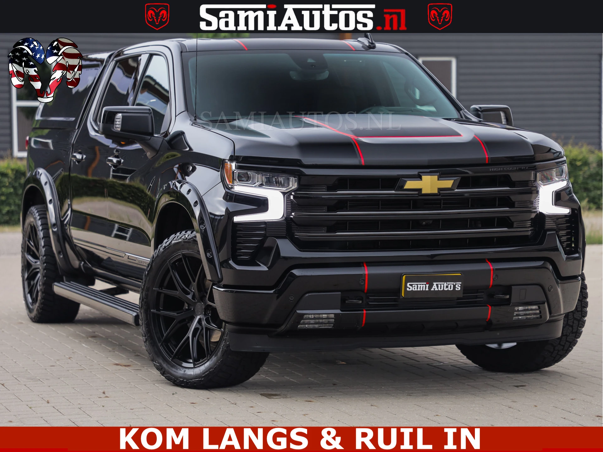 Chevrolet Silverado 2024 - HULK PACK | BEAST | HUIF | BLACK OPS | BOM VOL | GARANTIE TOT 24-01-2028 | DC 5 PERSOONS | afbeelding 54