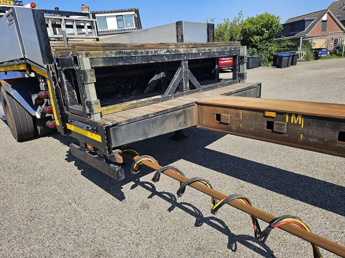 Broshuis E 2190/27 / SEMI LOWLOADER/ 6 MTR EXTENDIBLE/SAF DRUM/REFURBISHED 2010/APK,TUV 09-07-2027. 1992 afbeelding 72
