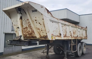 CIF N/A 1990 - 2 Axle , Steel Tipper , Spring Suspension , Drum Brakes bild 1