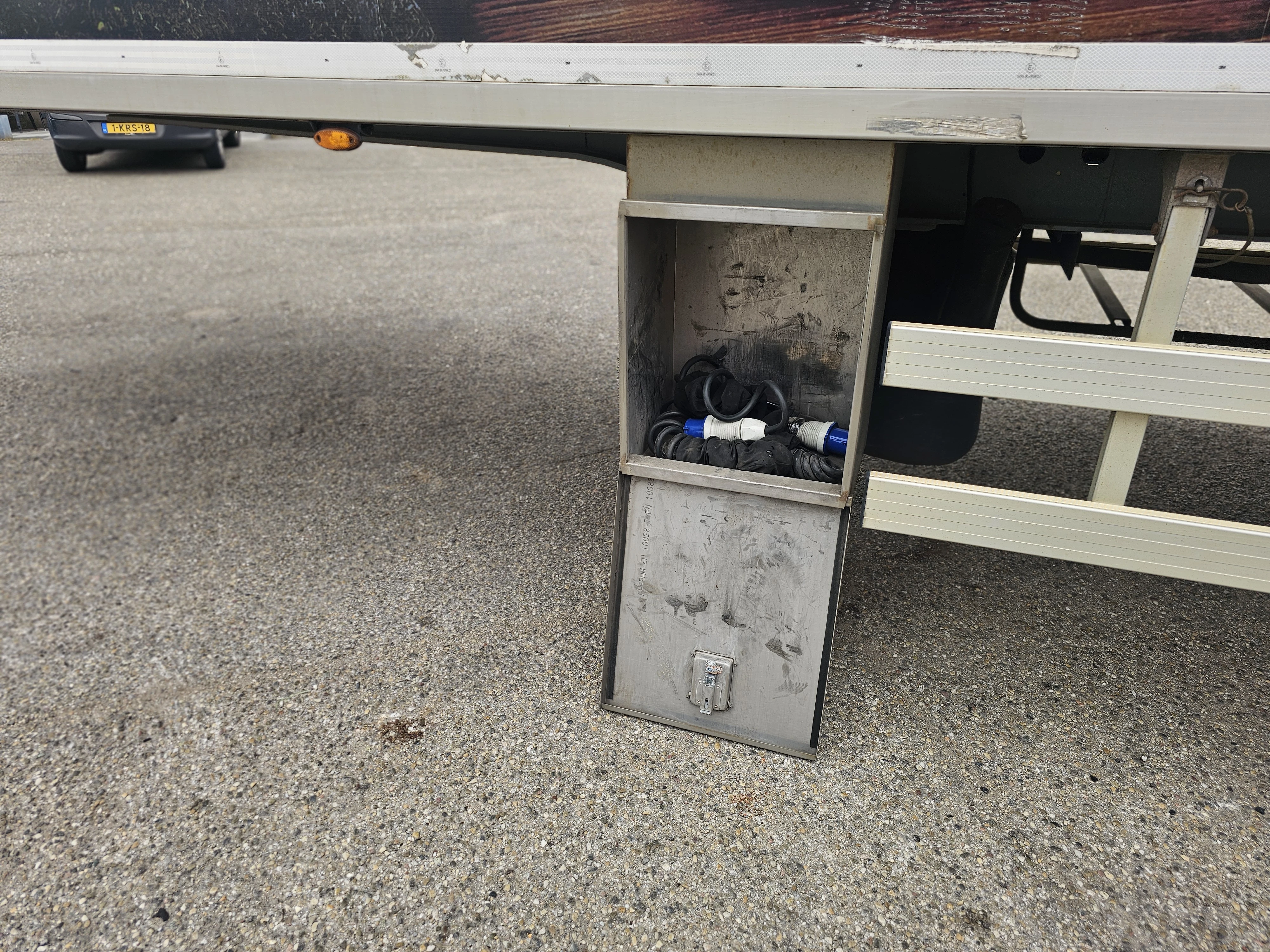 Chereau B3 /CITY TRAILER /STEERING AXLE/LIFT AXLE / 11.80 LONG /LOADING LIFT/ BPW DISC / CARRIER FRIDGE.TUV 23/7/2026 2012 afbeelding 46