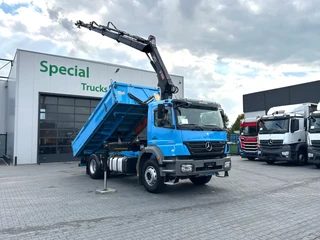 Mercedes-Benz Axor 1829 2010 - 4x2 EEV – HIAB 122 D-3 DUO – 3-zijdige Meiller kipper te koop