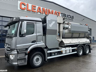 Mercedes-Benz Arocs 2643 6x4 Koks Cyclovac Vacuum Droge stoffen RVS opbouw Just 21.576 km! 2023 - N/A obrazek 18