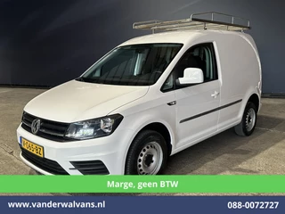 Volkswagen Caddy 2017 - 2.0 TDI **MARGE, Geen BTW** 102pk L1H1 Euro6 Airco | Imperiaal | Navigatie | 1500kg Trekhaak bild 6