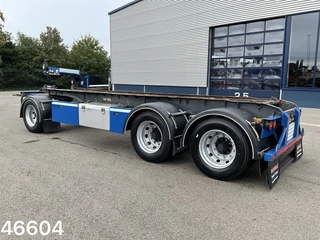 Floor 3-assige containeraanhangwagen 1995 image 2 thumbnail