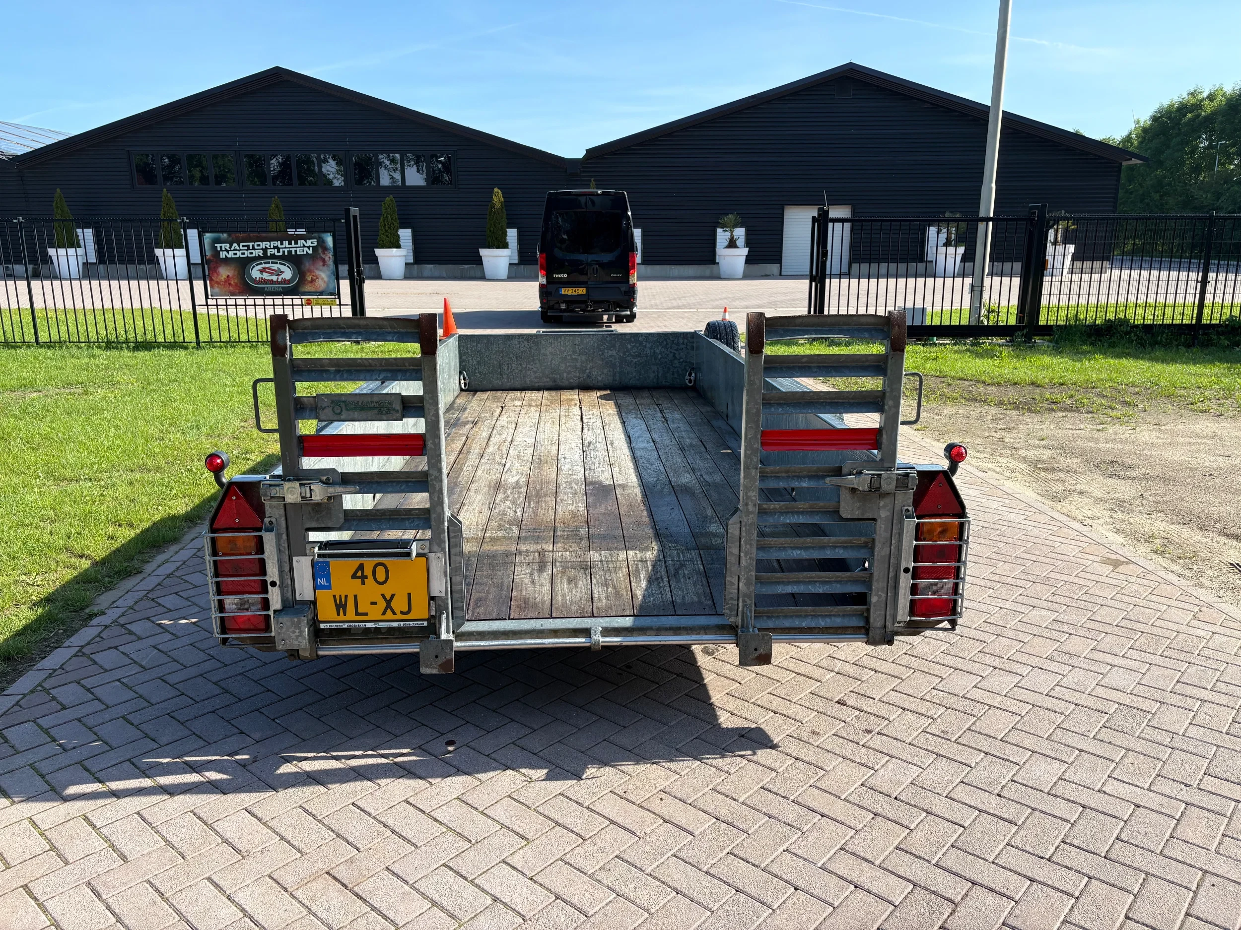 Veldhuizen 2015 - Be Oplegger 6 ton luchtgeremd kuip aanhanger obrázek 6