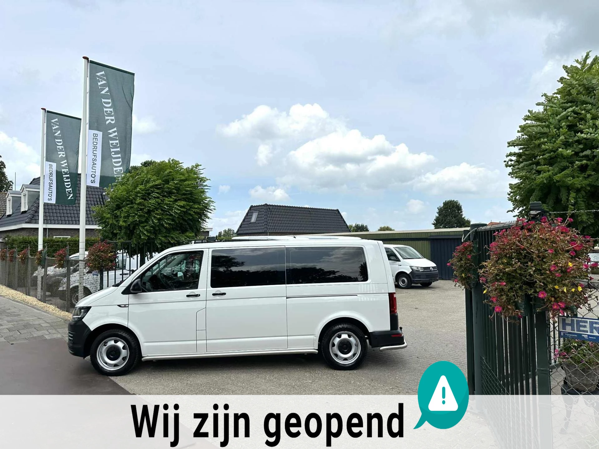 Volkswagen Transporter 2016 - Kombi 2.0 TDI L2H1 Marge EURO 6 CAMPER BASIS!!! 204 PK!!! afbeelding 1