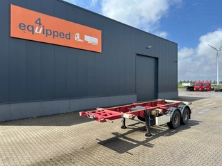 Krone N/A 2009 - 2-axle 20FT chassis / BPW + drumbrakes, / airsuspension / empty weight: 3.180kg / 2x available image 25