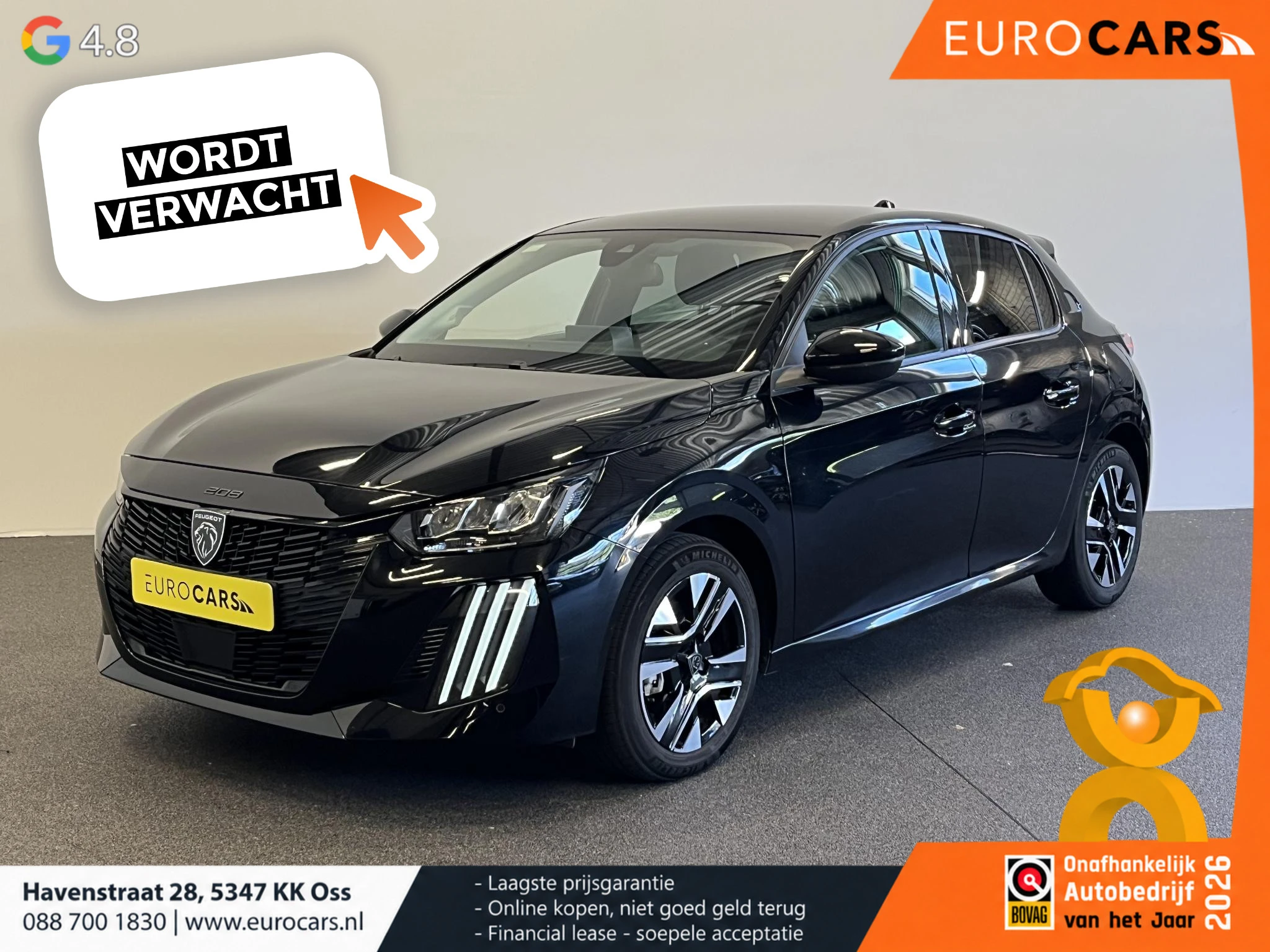 Peugeot 208 2024 - Hybrid 100 Automaat Allure afbeelding 1