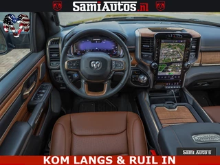 Dodge Ram Pick-Up 2024 - LONGHORN ® EDITION | NEW SADDLE LEATHER | VIRTUAL | HEAD | PANODAK | LUCHTVERING | BOM VOL | DC | 5,7L V8 HEMI 402 PK | image 5