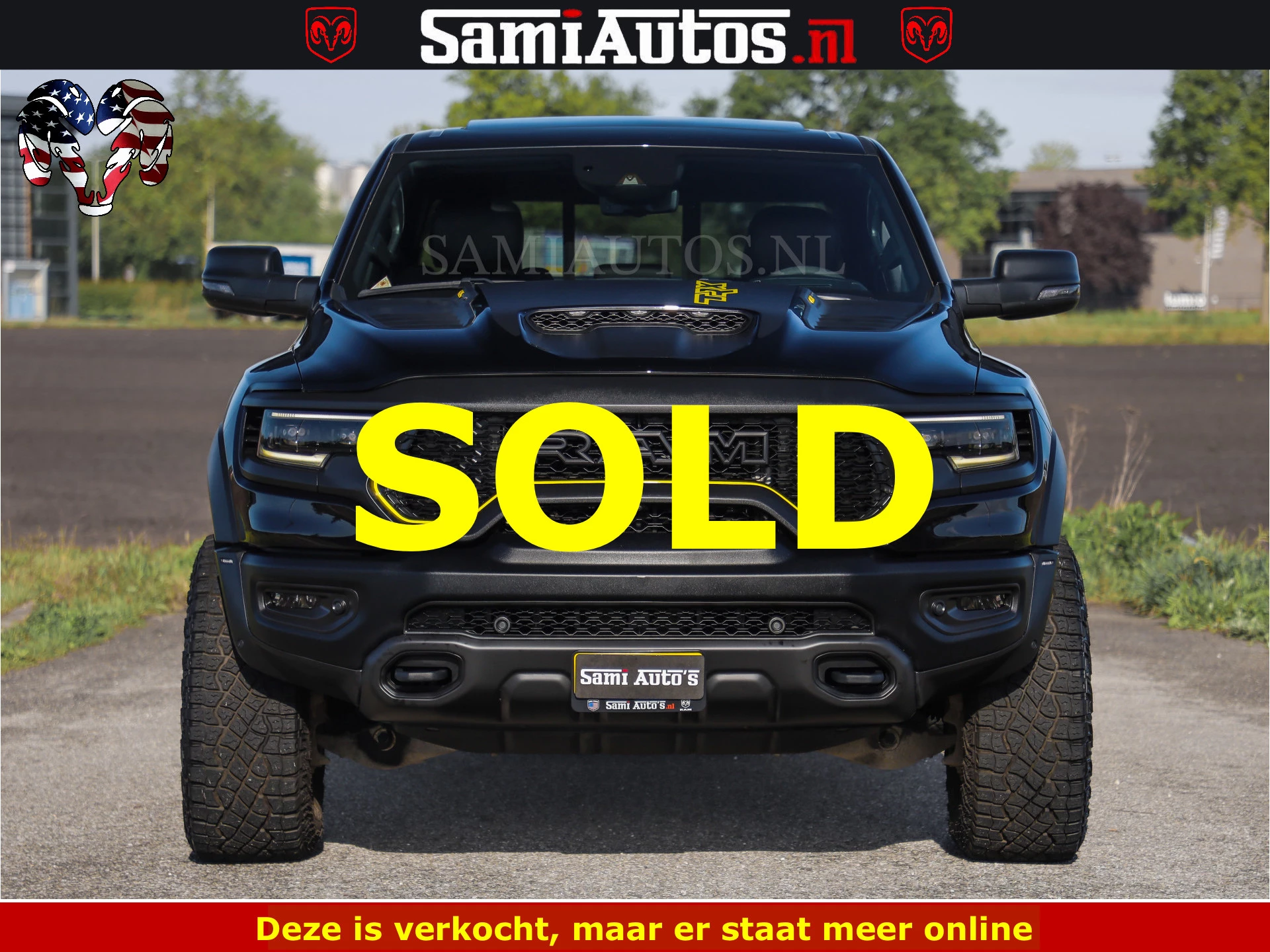 Dodge Ram Pick-Up 2023 - TRX BLACK OPS HELLCAT | 6.2 V8 712PK SUPERCHARGER | FULLY LOADED | CARBON | BLACK ON BLACK | obrázek 2