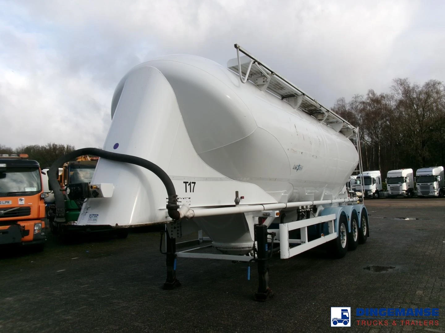 Spitzer Powder tank alu 37 m3 / 1 comp 2014 Bild 1