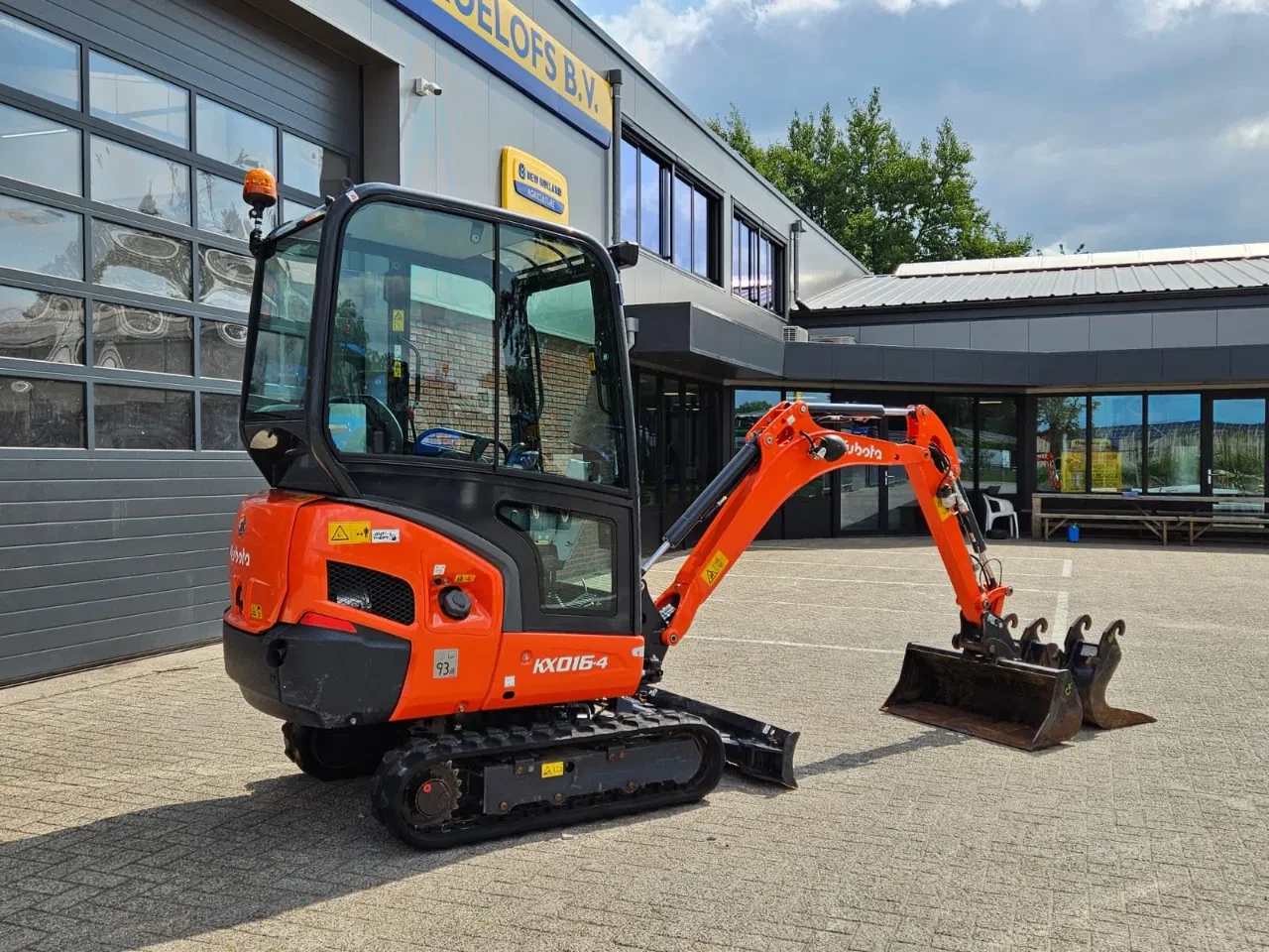 Kubota 2019 - KX016-4 Mini kraan afbeelding 3