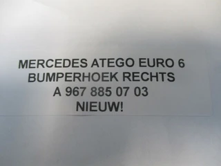 Mercedes-Benz Atego - A 967 885 07 03 BUMPERHOEK RECHTS EURO 6 imagem 2 miniatura