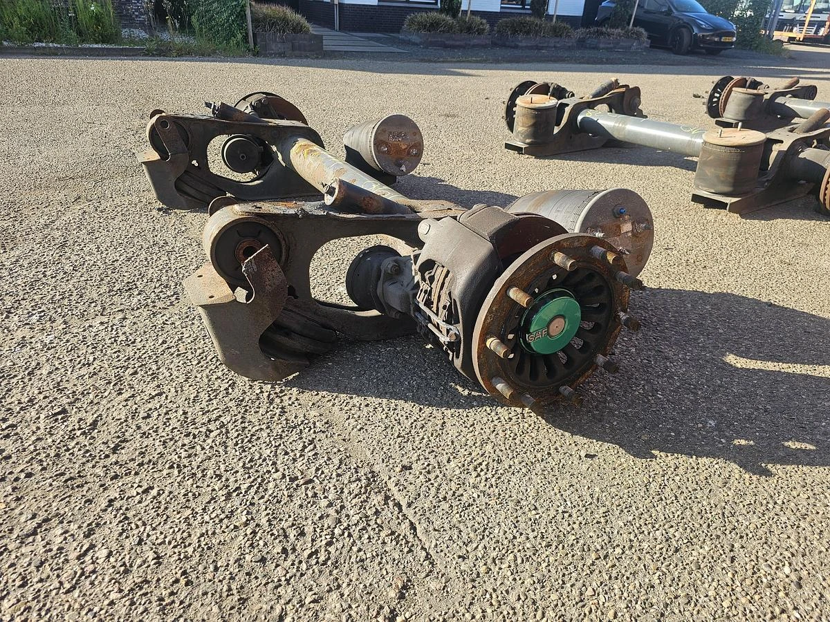 SAF B19-19K / SBK1937-11S/TRAILER AXLE /SINGLE TIRES/ DISC. 2006 afbeelding 1