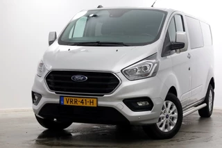 Ford Transit Custom 2022 - 2.0 TDCI 130pk L2H1 Limited D.C. Airco/Navi/LED 09-2022 in vendita