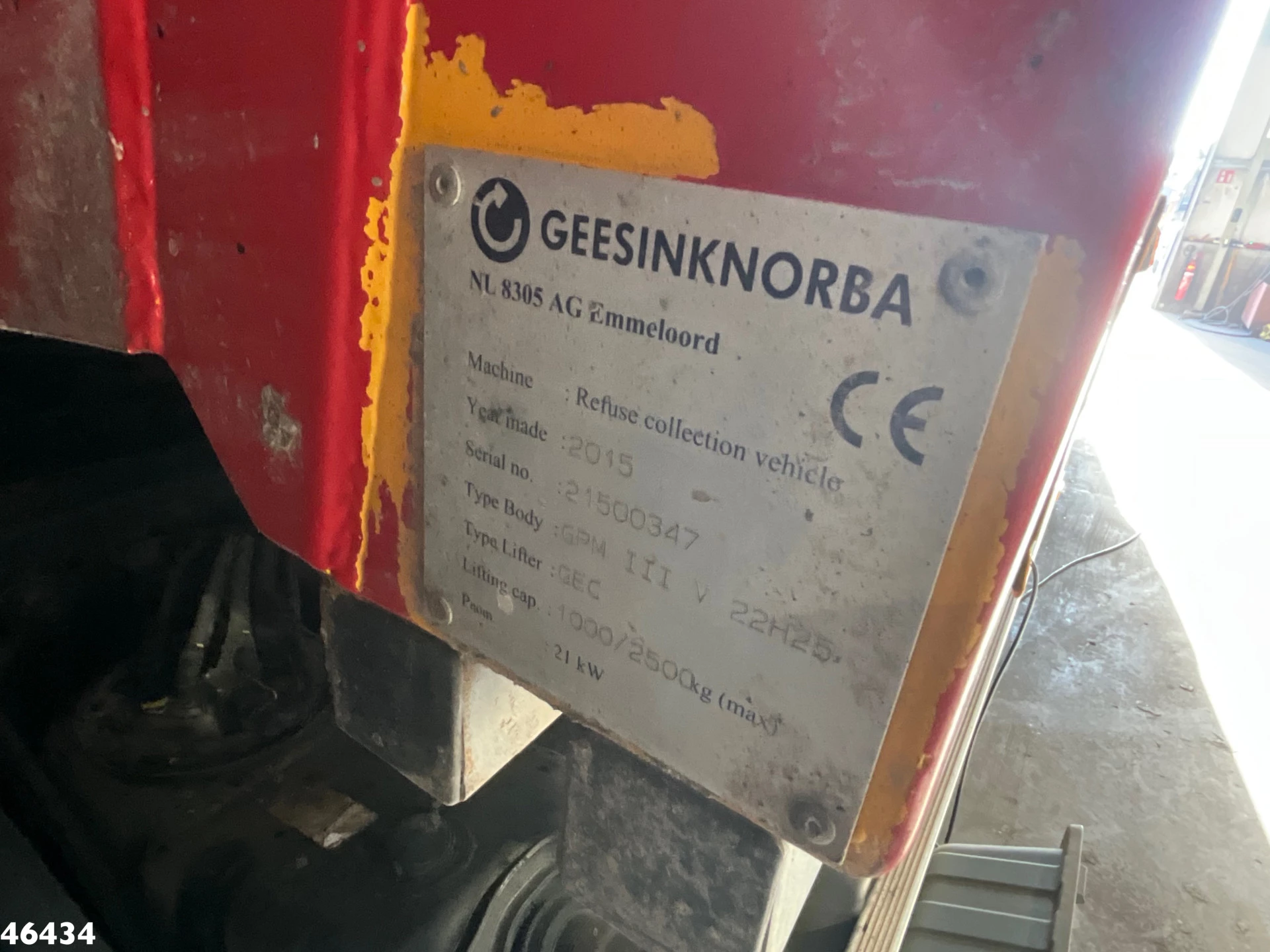 Mercedes-Benz ANTOS 2533 Euro 6 Geesink 22m³ 2015 obrázek 24