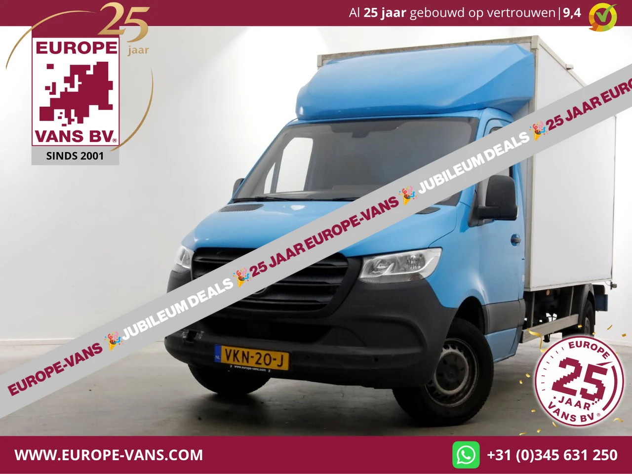 Mercedes-Benz Sprinter 2021 - 311 CDI 115pk E6 RWD Bakwagen met achterdeuren 2-Persoons 05-2021 afbeelding 1