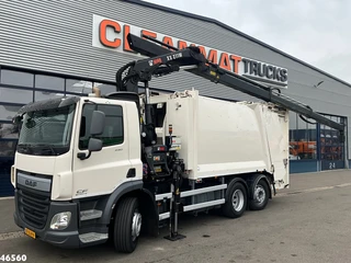 DAF FAN CF 290 Euro 6 Hiab 21 Tonmeter laadkraan 2017 zu verkaufen